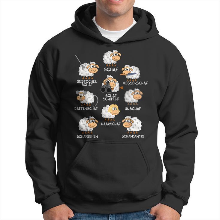 Sheep Unsheep Word Game Sheep Herd Kapuzenpullover