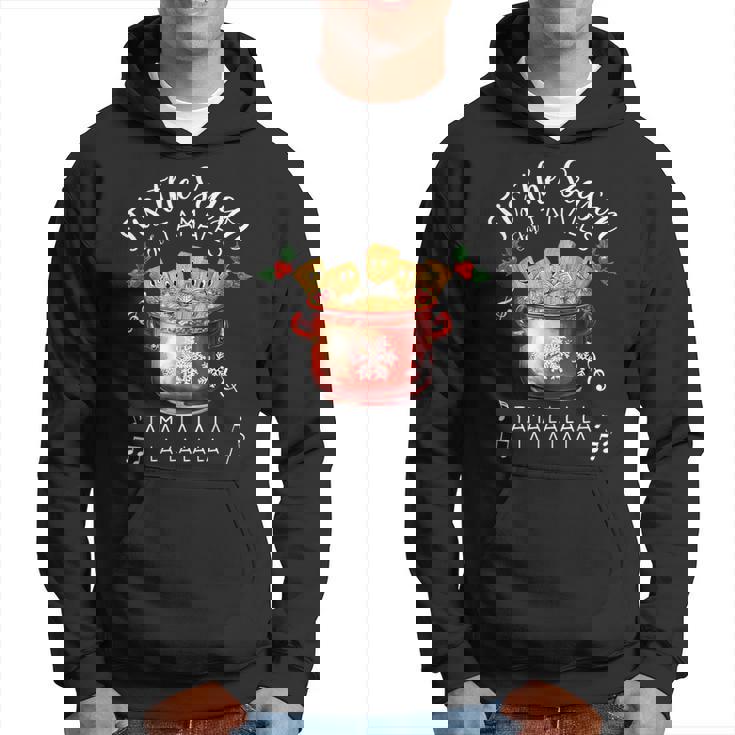 Xmas Tis The Season For Tamales Christmas Mexican Food Hoodie