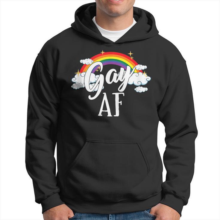 Gay Af Lgbtq Gay Pride Week Month Parade Hoodie