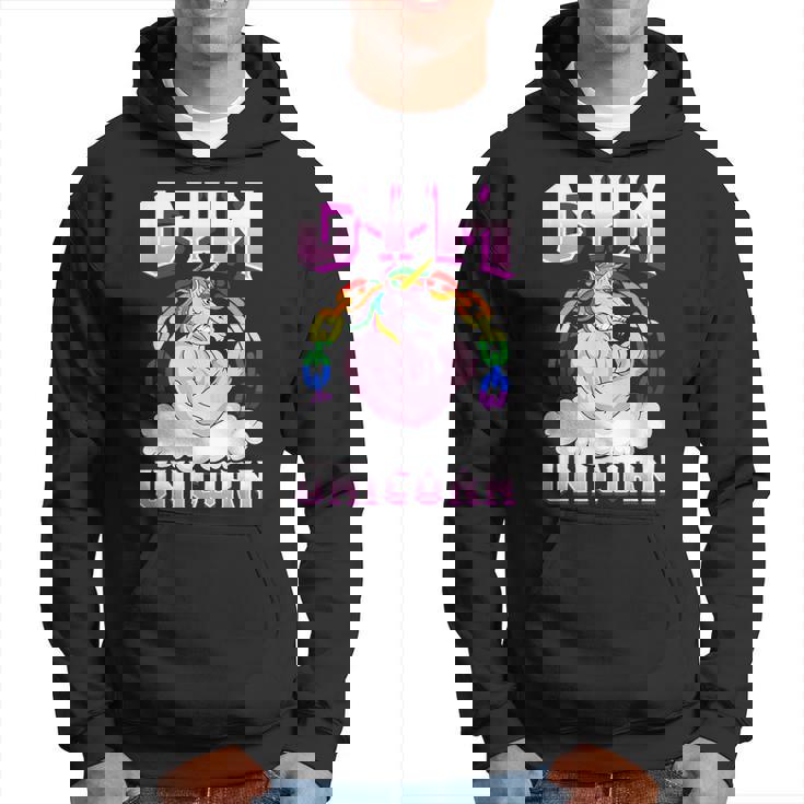 Gay Muscle Unicorn Gay Gym Entrenamiento Sudadera