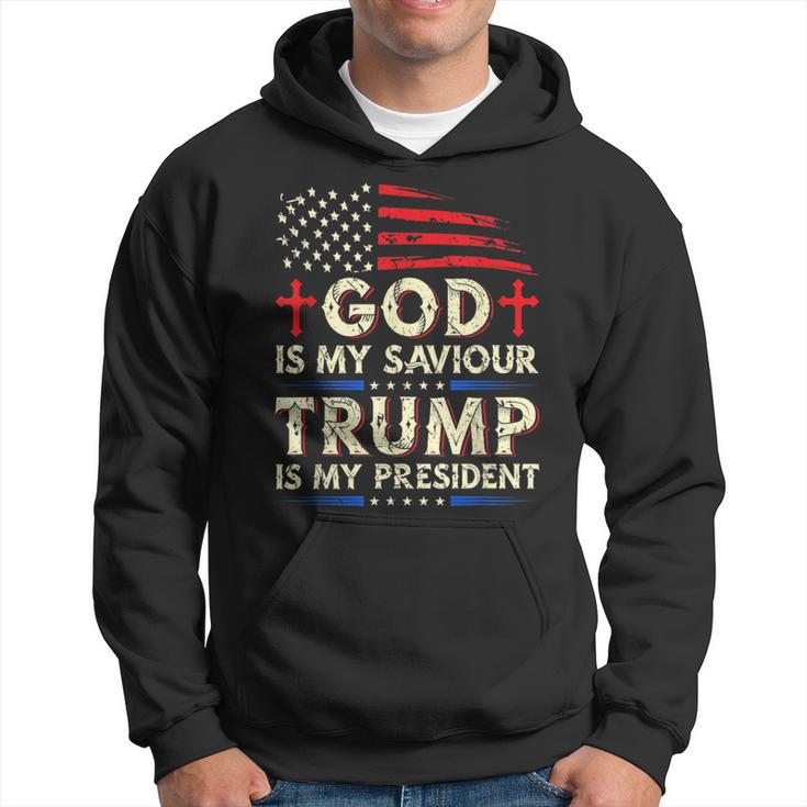 Gott Ist Mein Erlö God Is My Redeemer Trumpf Is My President Kapuzenpullover