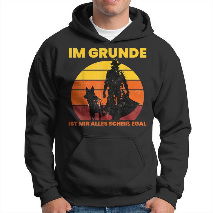 Im Grunde Ist Mir Alles Scheiß Egal Kapuzenpullover