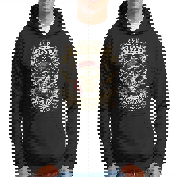 Halloween Skull Let The Pirate Shenanigans Begin Hoodie