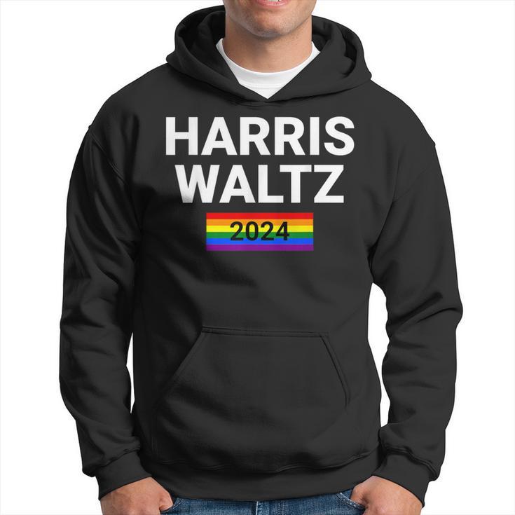 Harris Waltz 2024 Gay Pride Lgbt Wahl Harris Waltz 2024 Kapuzenpullover