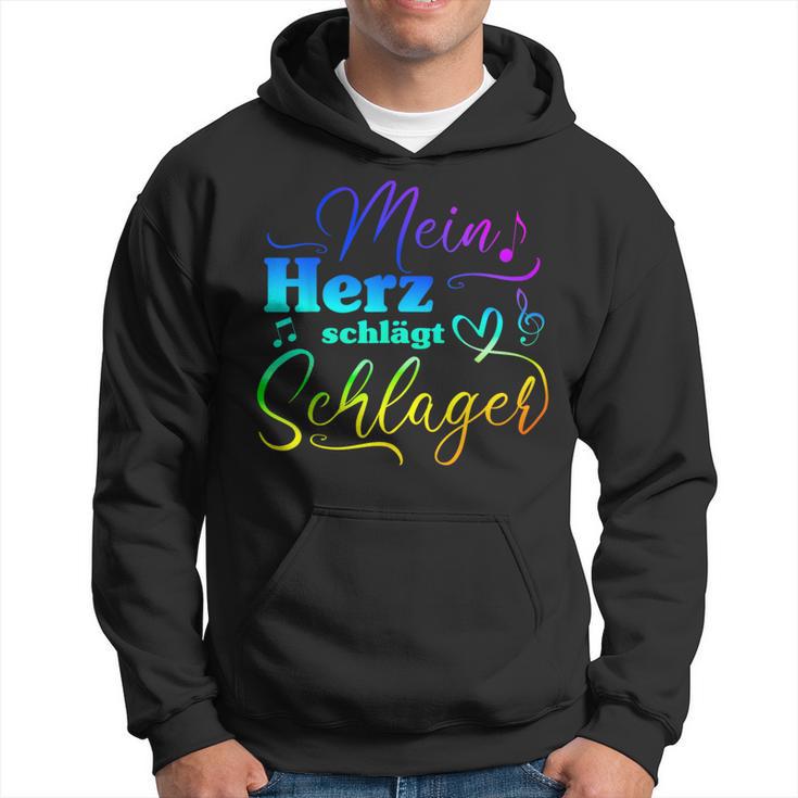 My Heart Beats For Schlagermusik Kapuzenpullover