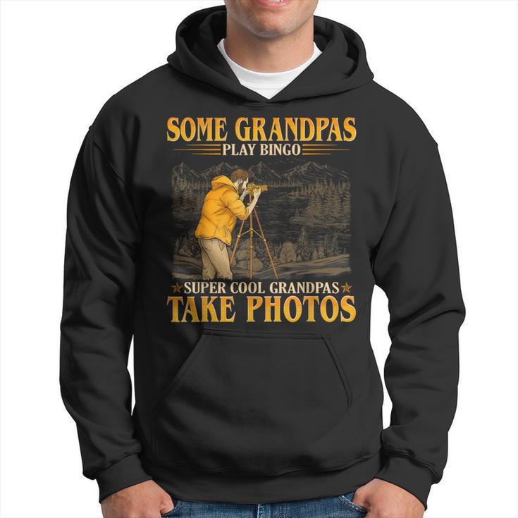 Herren Coole Opas Nehmen Sie Fotos Goldener Eleganter Stil Kapuzenpullover