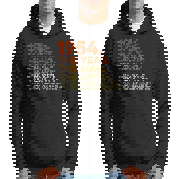 Hombre Cumpleaños Regalo Cosechaintage 1954 Year Man Myth Legend Sudadera