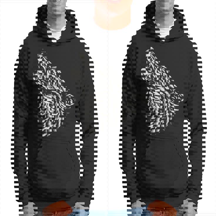 Wolves Howling At Moon Wolf Wild Animal Hoodie - Monsterry