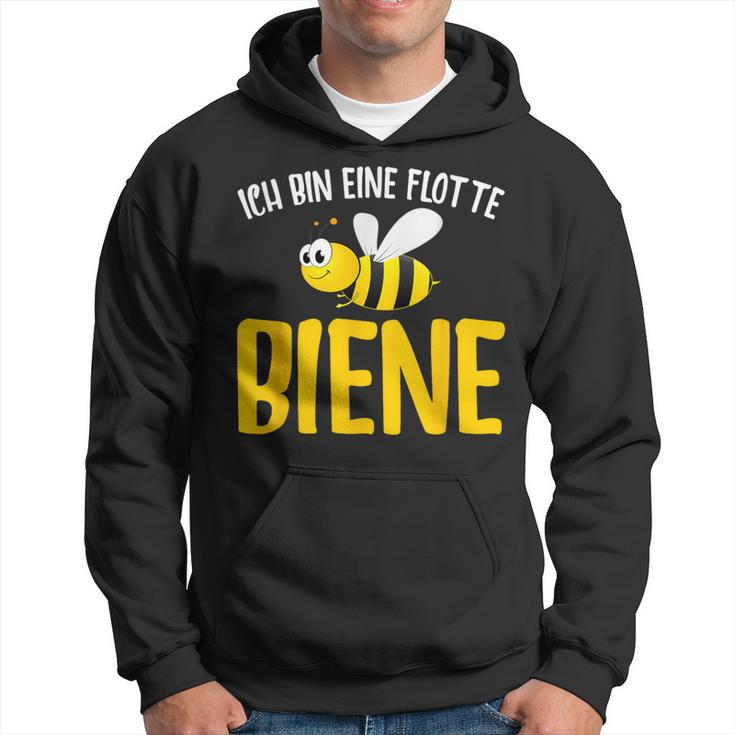 Ich Bin Eine Flotte Biene Kapuzenpullover