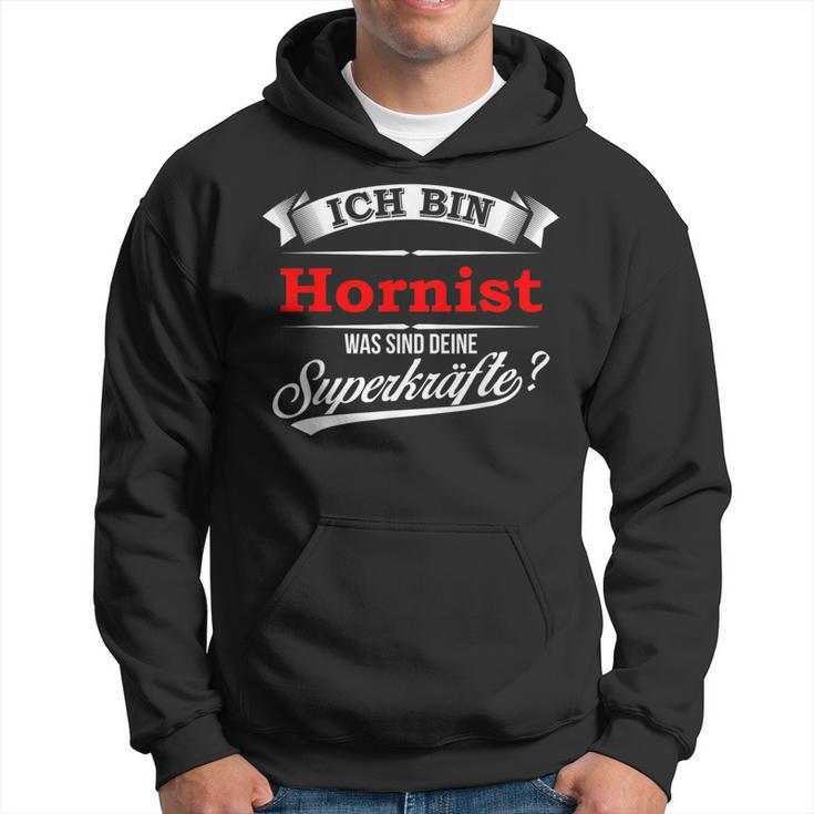 Ich Bin Hornist Superkraft I'm Hornist Kapuzenpullover