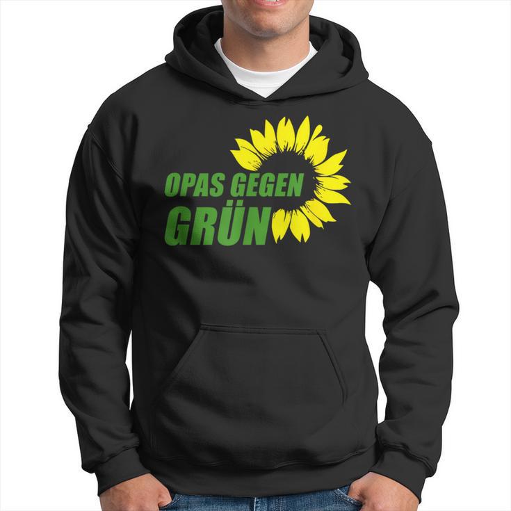 Ich Opas Gegen Grünen Kapuzenpullover