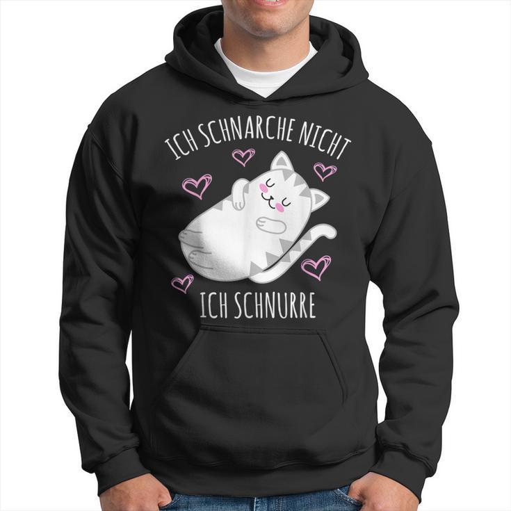 Ich Schnarche Nicht Ich Schnurre Saying Sleep Pyjama Kapuzenpullover