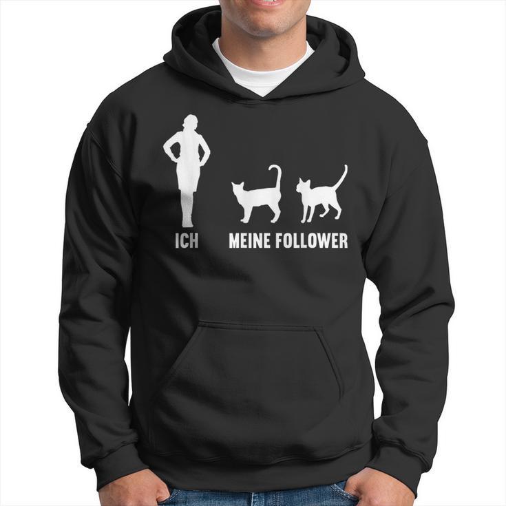 Ich Und Meine Follower Cat Kitten Cat Kapuzenpullover