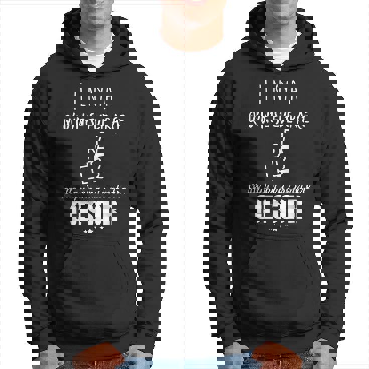 Il N'y A Qu'une Seule Race Celle Qu'ona Se Mettre Ce Soir Sweat à capuche