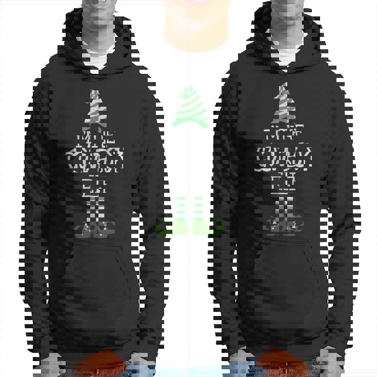 I'm The Cowboy Elf Matching Ugly Christmas Sweater Hoodie