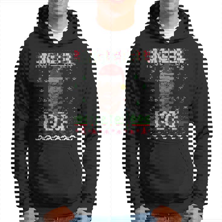 Jingle Bell Rock Ugly Christmas Party Sweater Hoodie