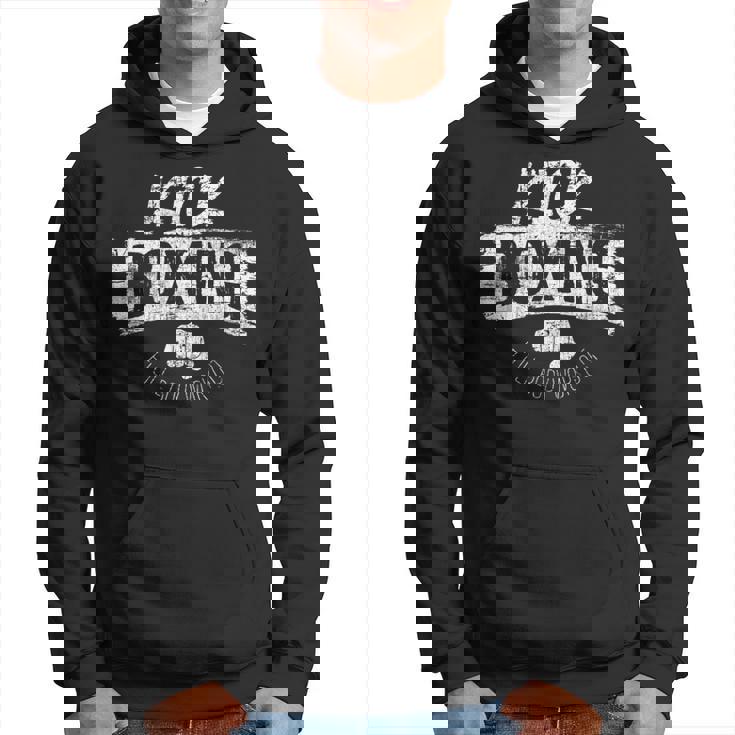 Kickboxer Kick Boxer Kick Boxer Sweat à capuche