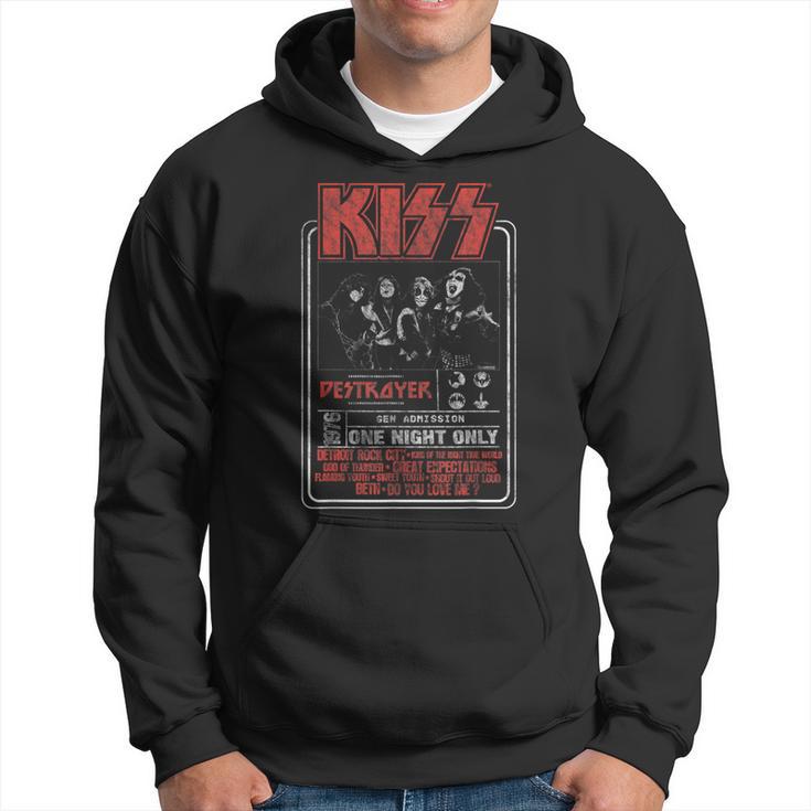 Kiss Nur Eine Nacht Kapuzenpullover