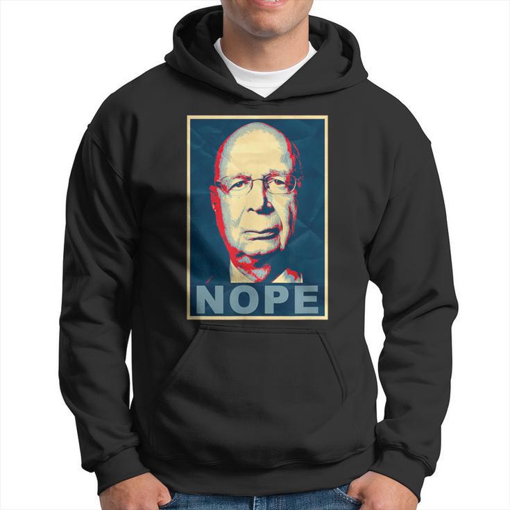 Klaus Schwab Nö Kapuzenpullover