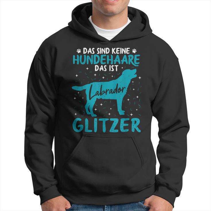 Labrador Glitter Dog Hair Dog Owners Kapuzenpullover