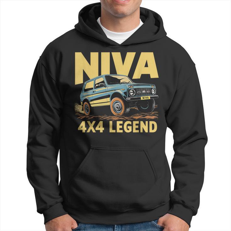 Lada Niva 4X4 Offroad Kapuzenpullover