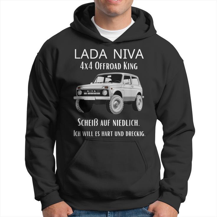 Lada Niva 4X4 Offroad King Kapuzenpullover