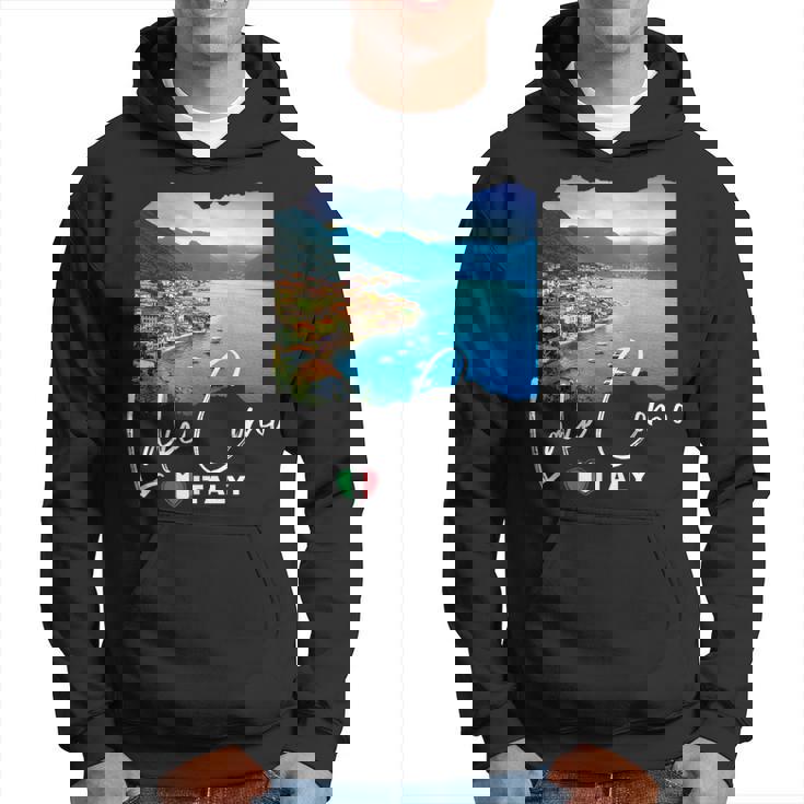 Lago Di Como Italia Italy Lake Como Hoodie