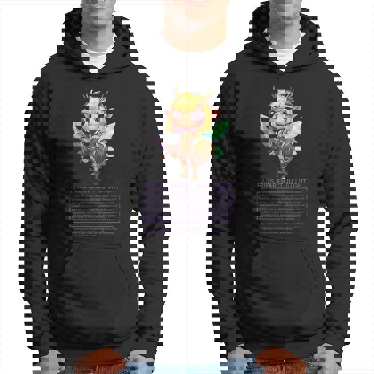 Las Hadas No Son Solo Luz Diseño Para Gamers Cuello Sudadera