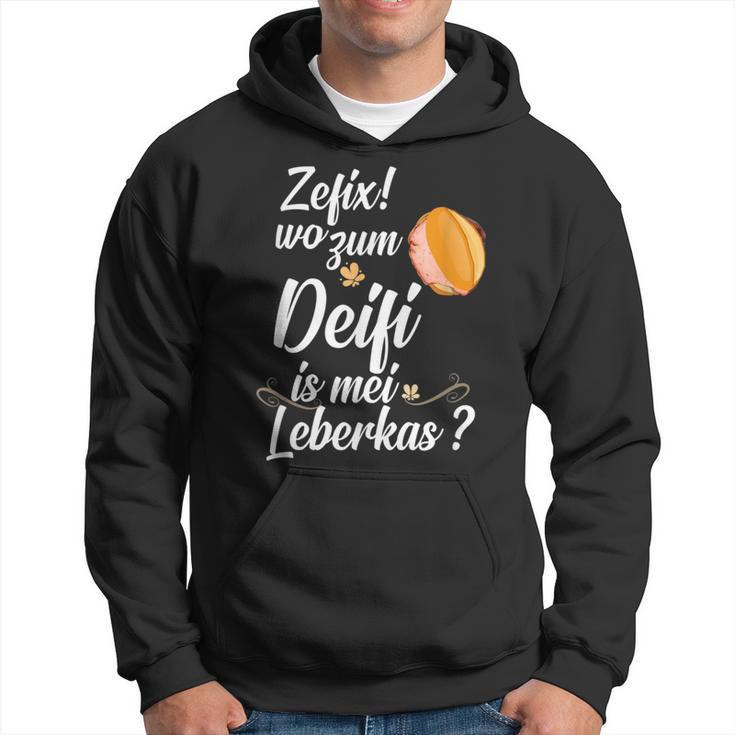 Leberkäse Leberkas Leberkässemmel Fleischkäse Bayern Kapuzenpullover