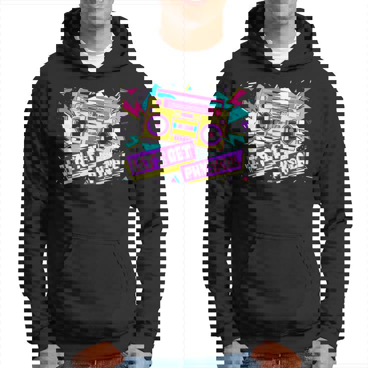 Let Get Physical 80S Costume Party Halloween Retro Workout Hoodie