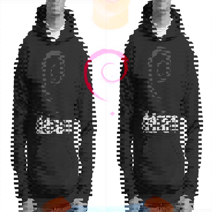 Linux Lover Debian Eslogan Espiral Logo Opensource Os Sudadera