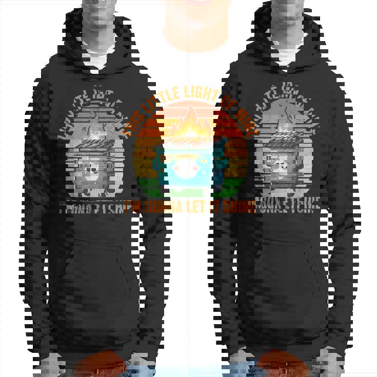This Little Light-Of Mine I'm Gonna Let It Shine Vinatage Hoodie
