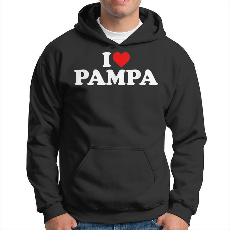 I Love Pampa Kapuzenpullover