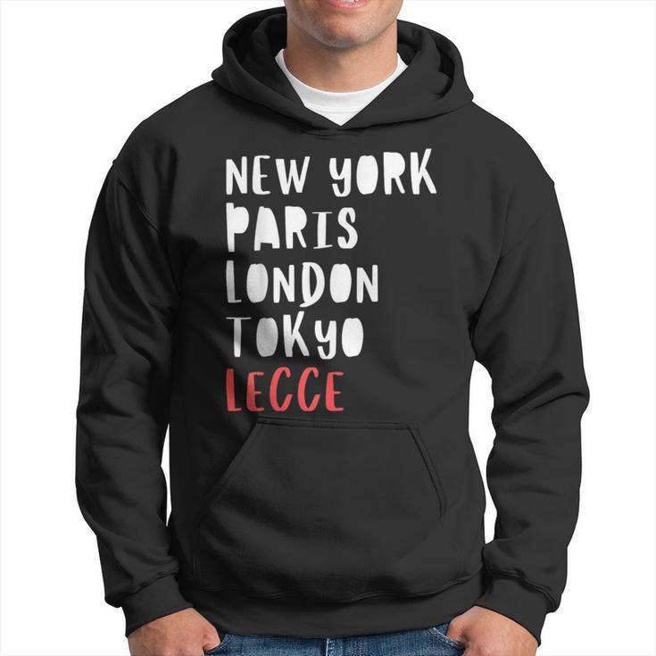 Lustiges Souvenir- Für Reisende In Lecce Italien Kapuzenpullover