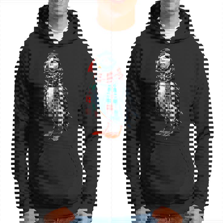 Macareux Macareux Avec Écharpe Et Joli Macareux Sweat à capuche