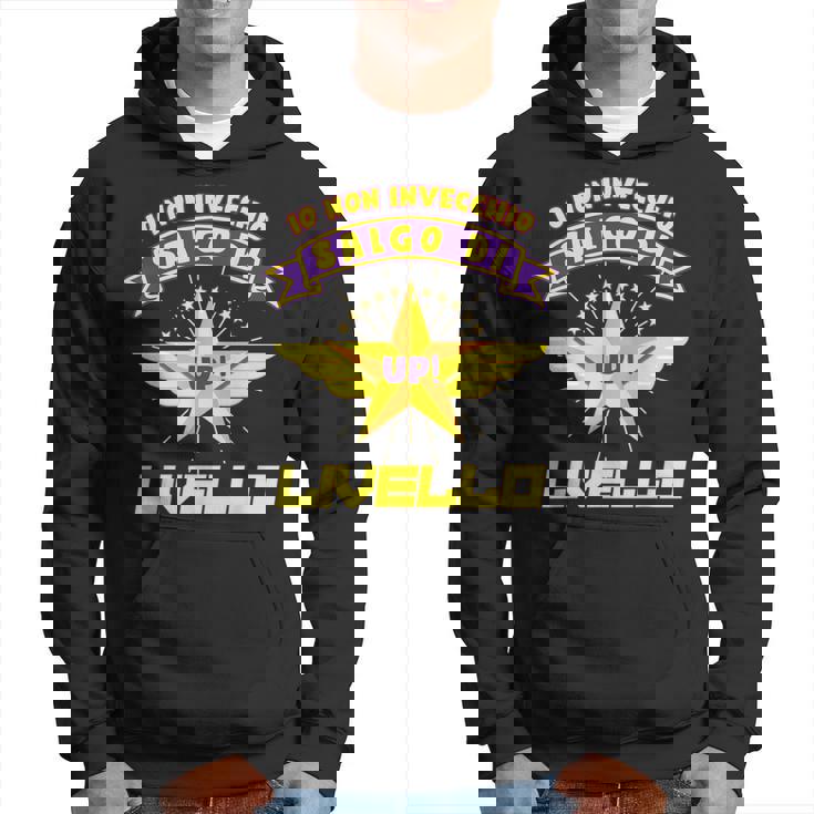 Maglia Amante Dei Giochi Io Non Invecchio Salgo Di Livello Felpa con cappuccio