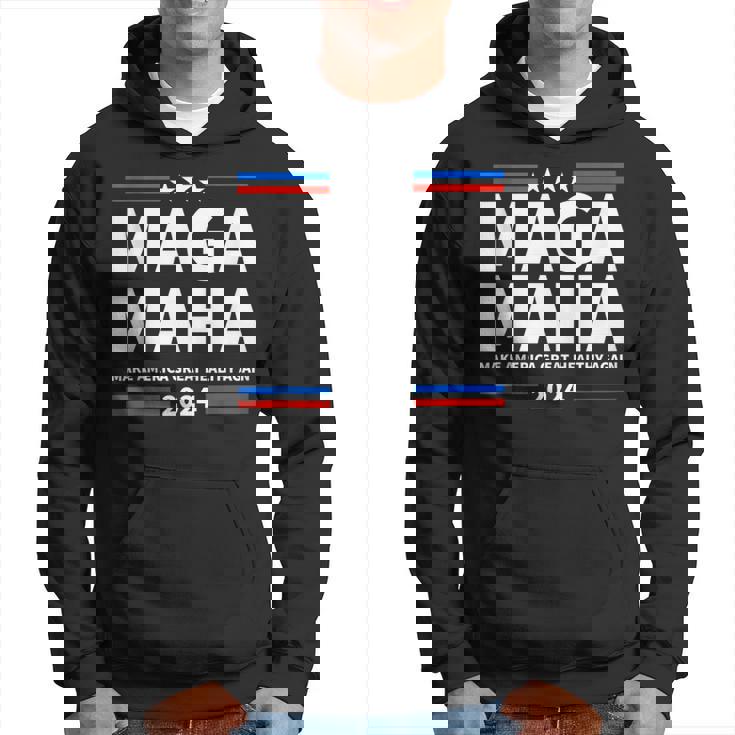 Maha Maga Make America Healthy Great Again Trump Kennedy Hoodie