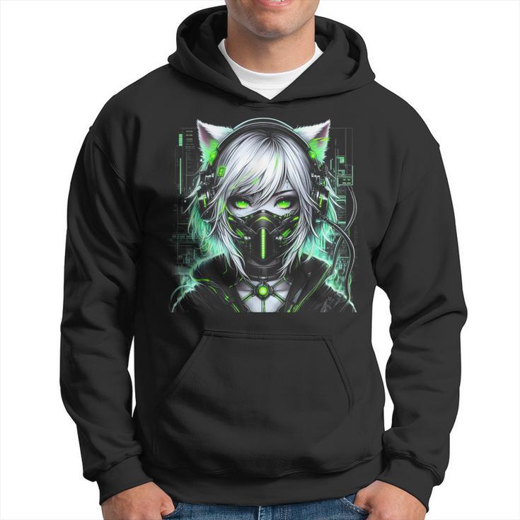 Manga Anime Ästhetische Cyberpunk Techwear Harajuku Kapuzenpullover