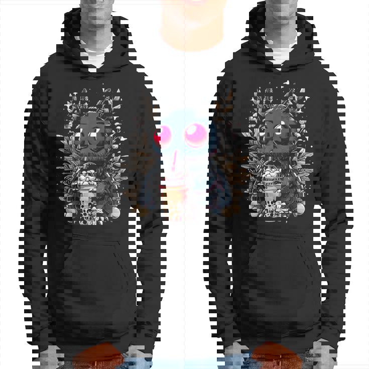 Mothman Bubble Tea Kawaii Boba Tea Hoodie