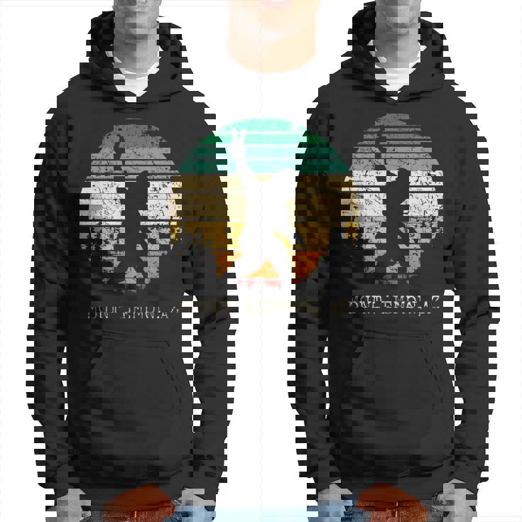 Mount Lemmon Az Usa Sasquatch Peace Sign Bigfoot Hoodie