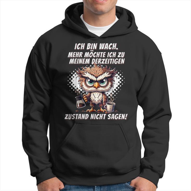 Müde Faul Ich Will Schlafen Pyjamas Morgenmuffel Kapuzenpullover