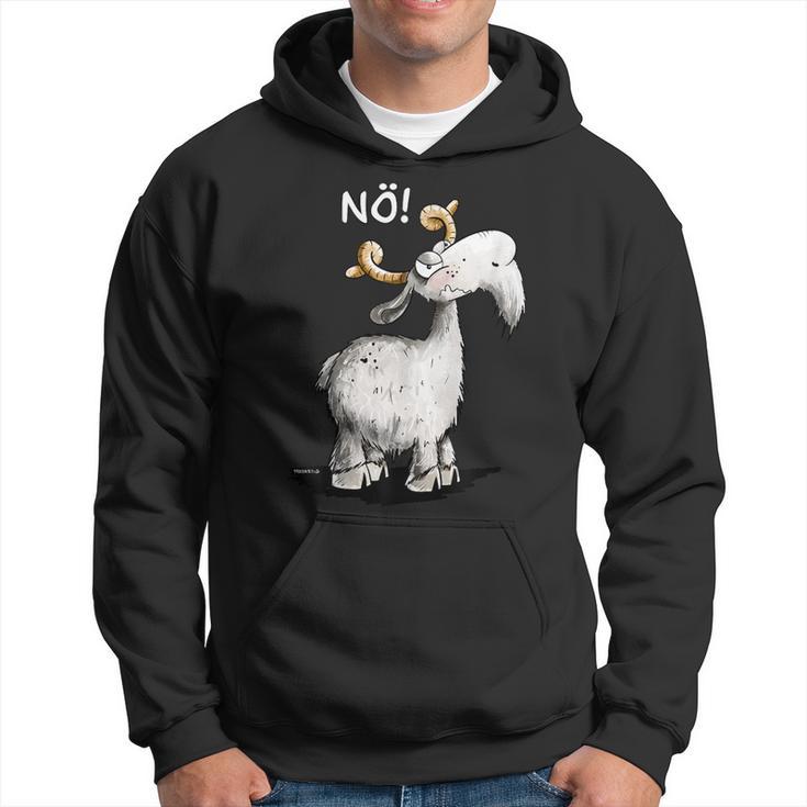 Nö Ziege Hat Keinen Bock I Goat Statement Fun S Kapuzenpullover