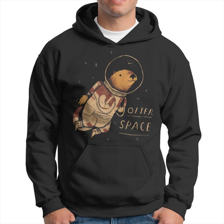 Otter Space Space Otter Otter Word Cute Otter Kapuzenpullover