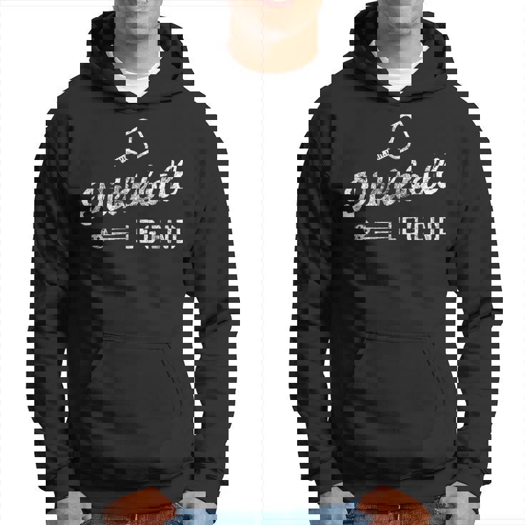 Paddle Pickleball Legend Pickleball Player Vintage Hoodie