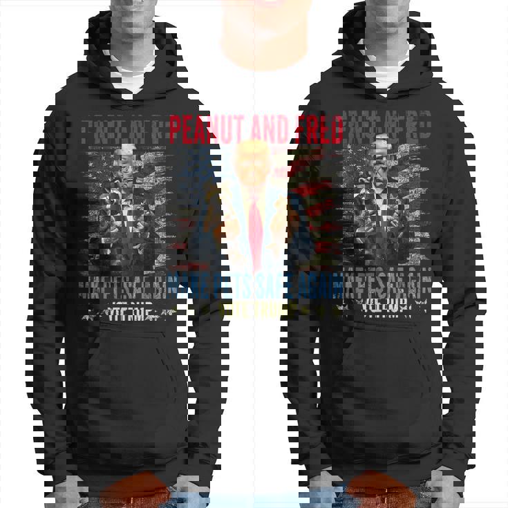 Peanut And Fred Make Pets Safe Again Save Our Pets Hoodie