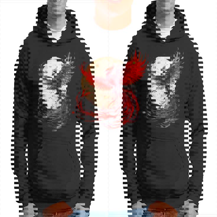 Phoenix Rising Fire Phoenix Bird Mythical Bird Rajeunissement Des Oiseaux Sweat à capuche