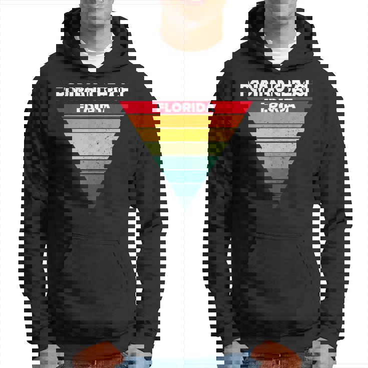 Pompano Beach Floridaille Natale De L'océan Atlantique État D'origine Sweat à capuche