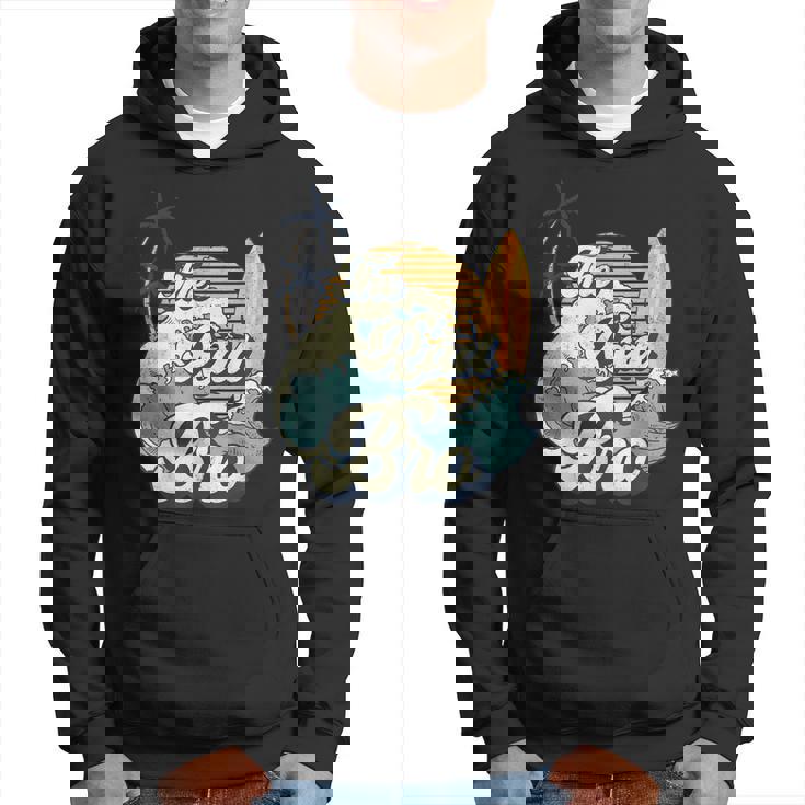 The Rad Bro Big One Surf Birthday Decorations For Brother Hoodie