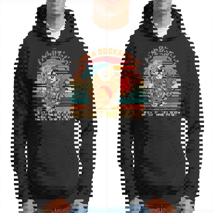 Regalo Para Amantes De Libros Con Texto En Inglés I Am A Bookaholic And I Arrepient Sudadera