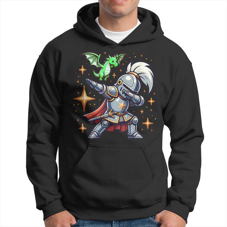 Ren Faire Dabbing Medieval Knight Dragon Renaissance Hoodie 